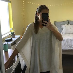 Cozy poncho